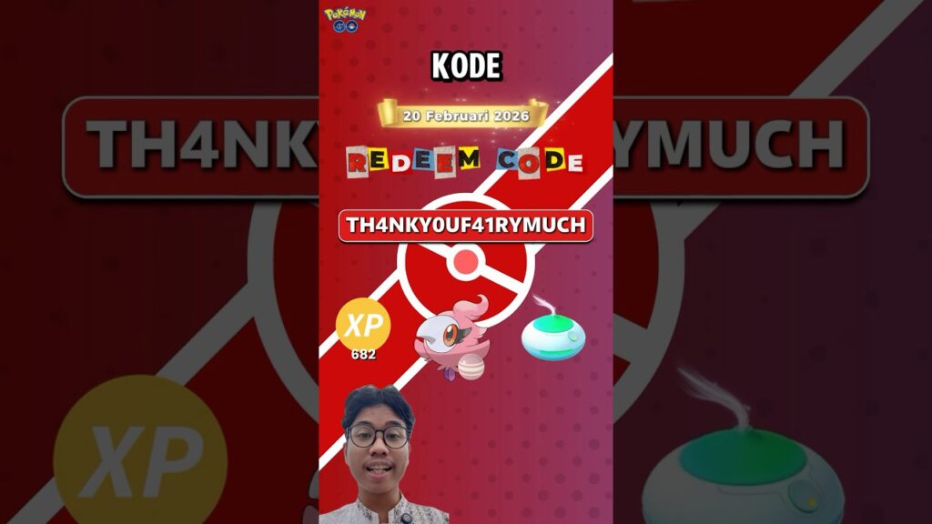 KODE GRATIS POKEMON GO BULAN FEBRUARI 2026! #pokemongo #pokemon #foryou
