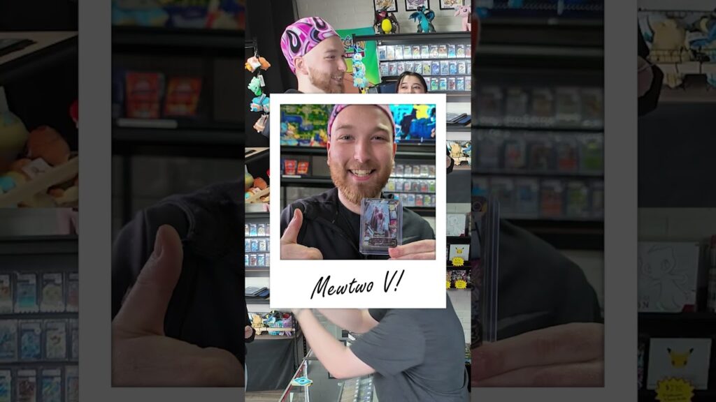 Customer Pulls The BIGGEST Card From Pokemon GO!