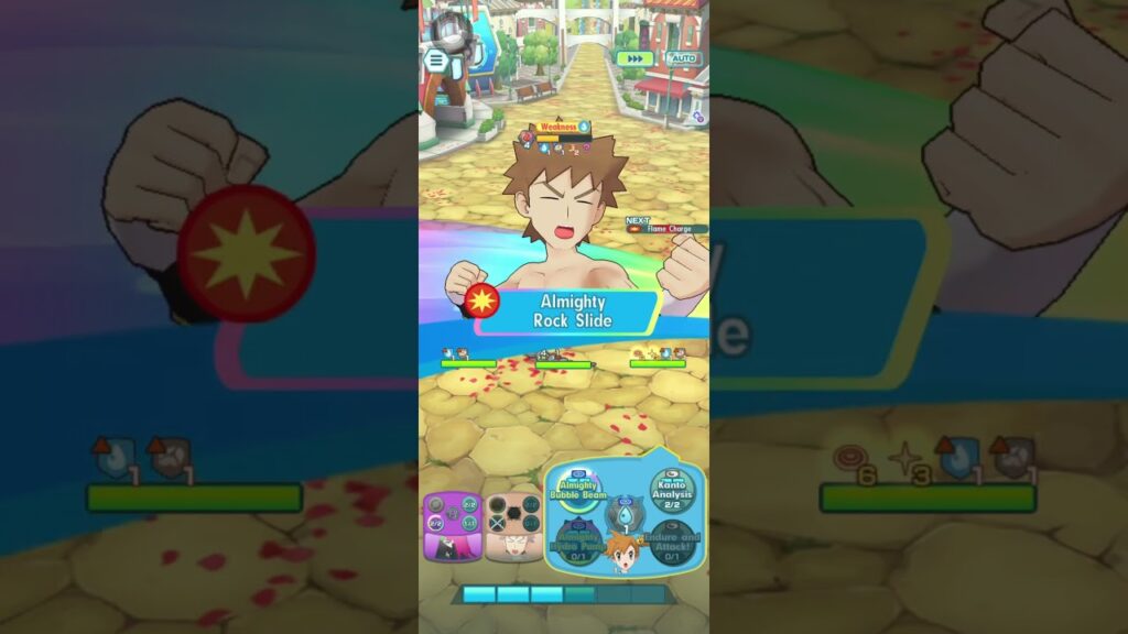 lvl1 arc misty&brock#pokemon#pokemonmasterexgameplay#pokemonmasters#pokemonmaster#vaultgrayson#win