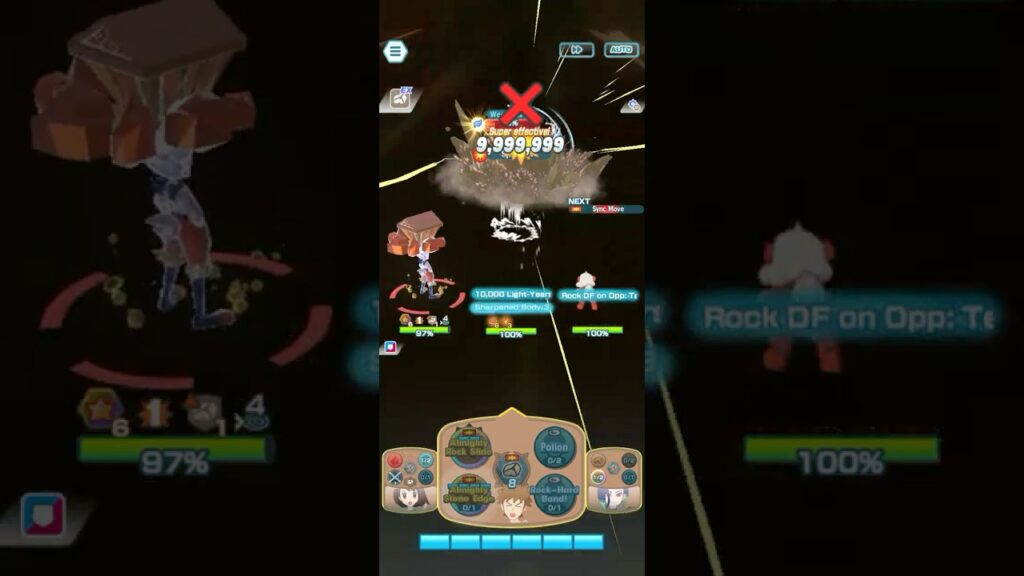 Arc Suit Brock's Almighty Stone Edge under EX Rock Zone