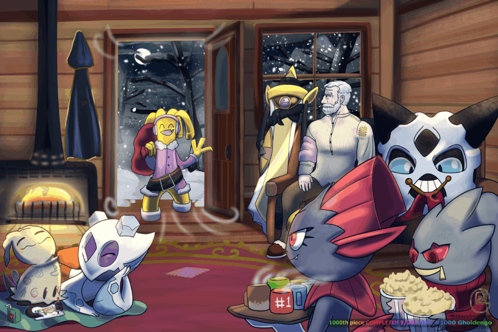 [OC] I Have Just Finished the 1000th Entry of my Pokedex Art Challenge