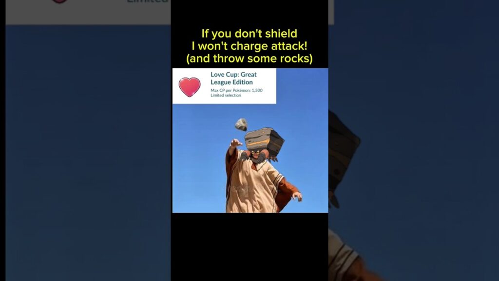 If you don't shield I won't charge attack! | Pokemon Go Love Cup:  Great League Edition