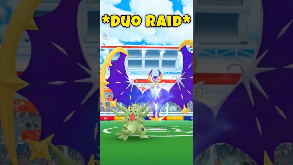 *DUO* LUNALA RAID in Pokemon GO.