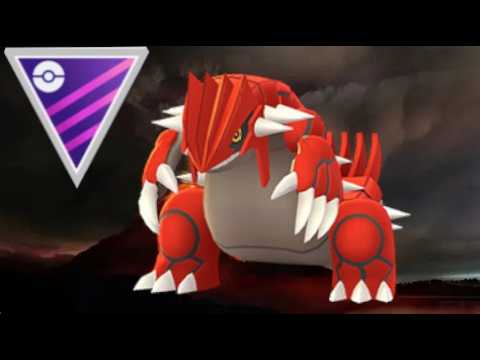 Groudon unleashes insane damage in Master league (Pokemon go PVP)