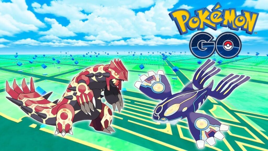 Primal Kyogre and Groudon Live Raid Invitation In Pokemon Go