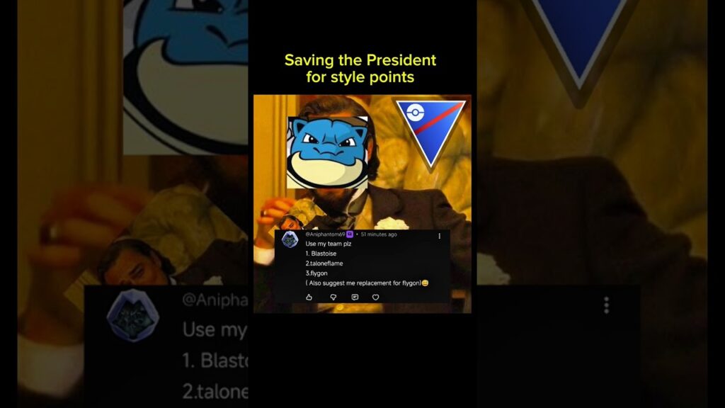 Saving the President for style points! | Pokemon Go Great League