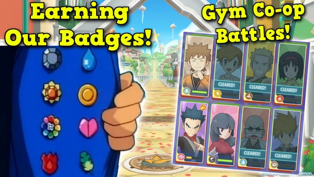 Kanto Gym Leaders Assembled! Co-op Gym Battles Overview | Pokemon Masters EX