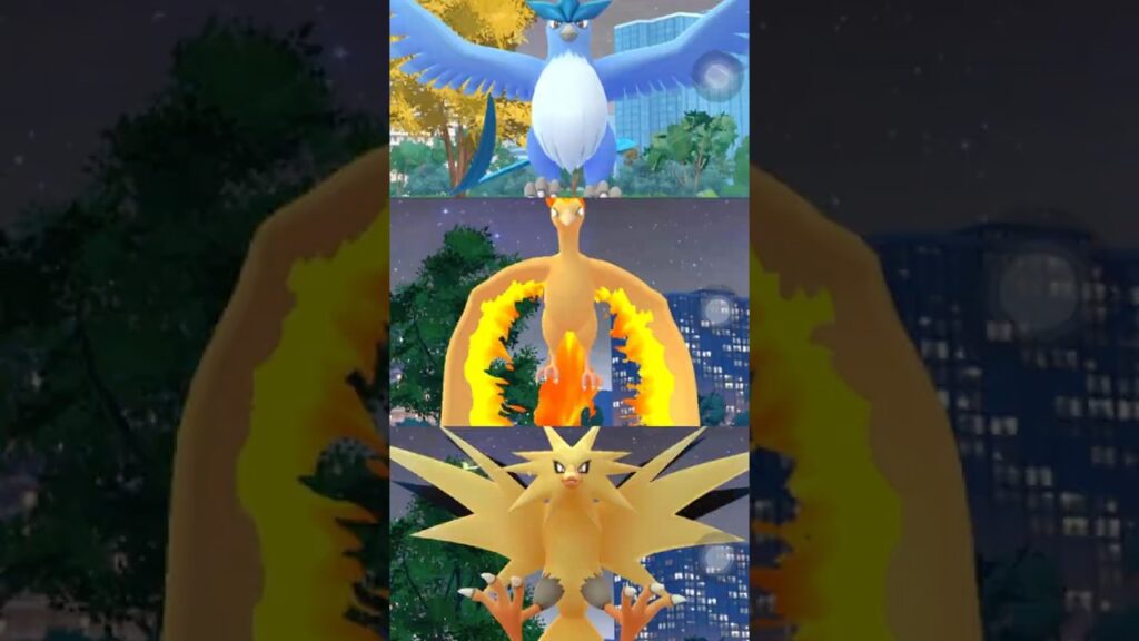 Catching Legendary Kanto Birds! #pokemon #pokemongo