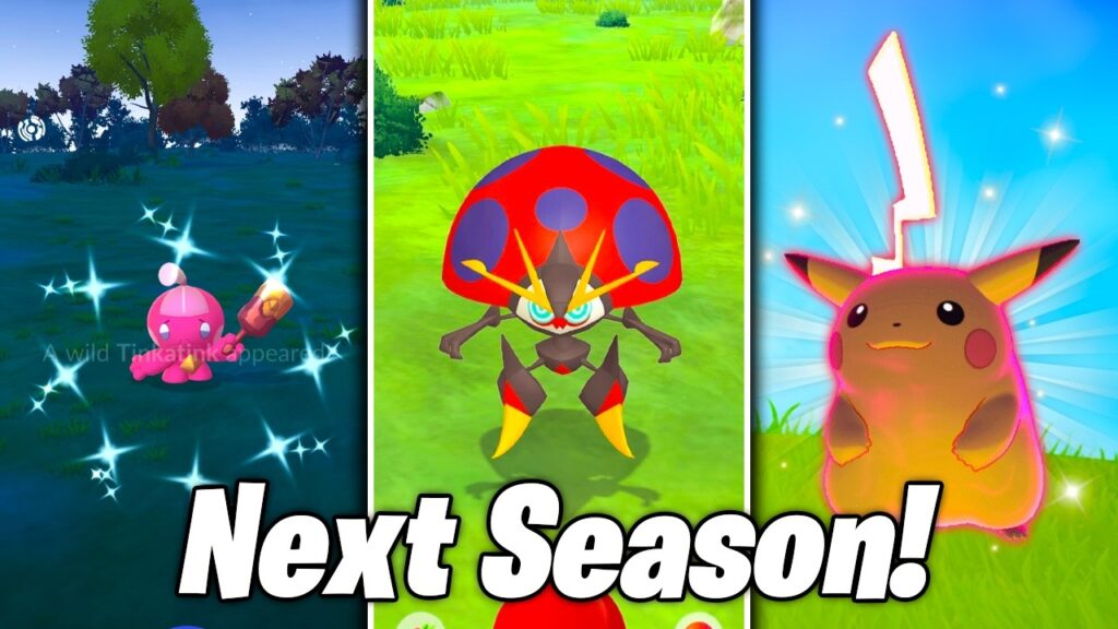 FIRST LOOK AT THE NEXT SEASON IN POKEMON GO! Orbeetle Release / Gigantamax Pikachu?