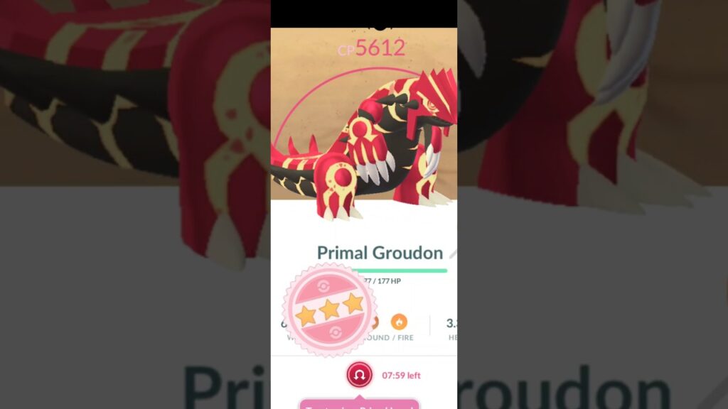 PRIMAL EVOLUTION IN POKEMON GO PRIMAL GROUDON POKEMON GO