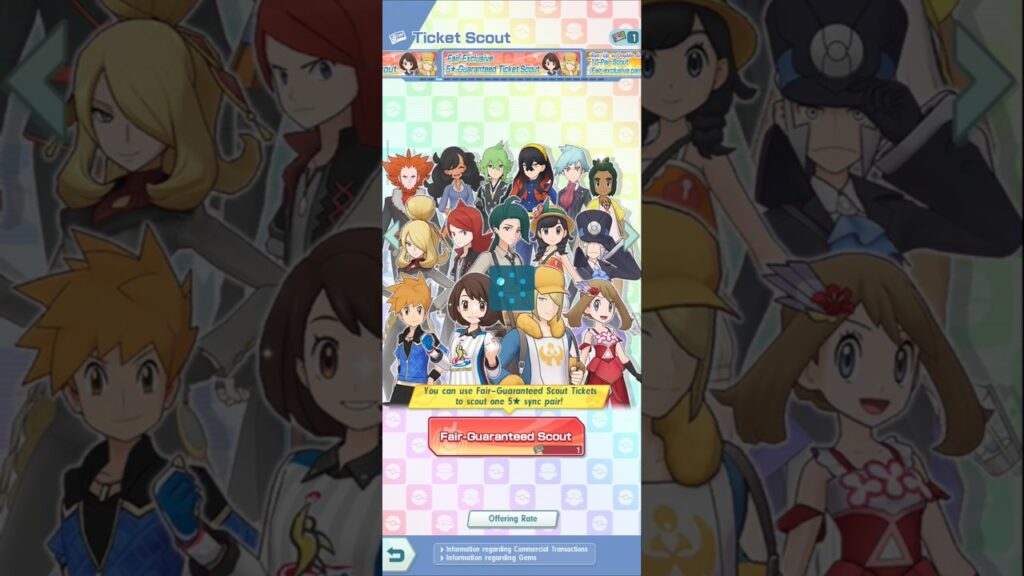 Pokemon Fair-Guaranteed Scout | Pokemon Masters EX | #pokemon #pokemonmasterex