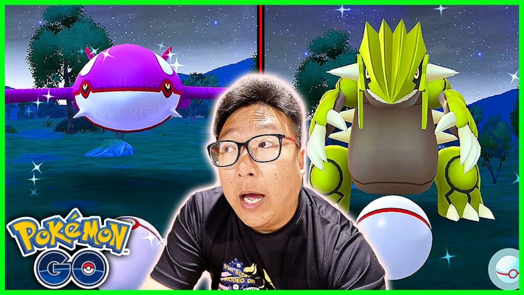 UNBELIEVABLE LUCK for Primal Kyogre & Primal Groudon Raid Hour in Pokemon GO