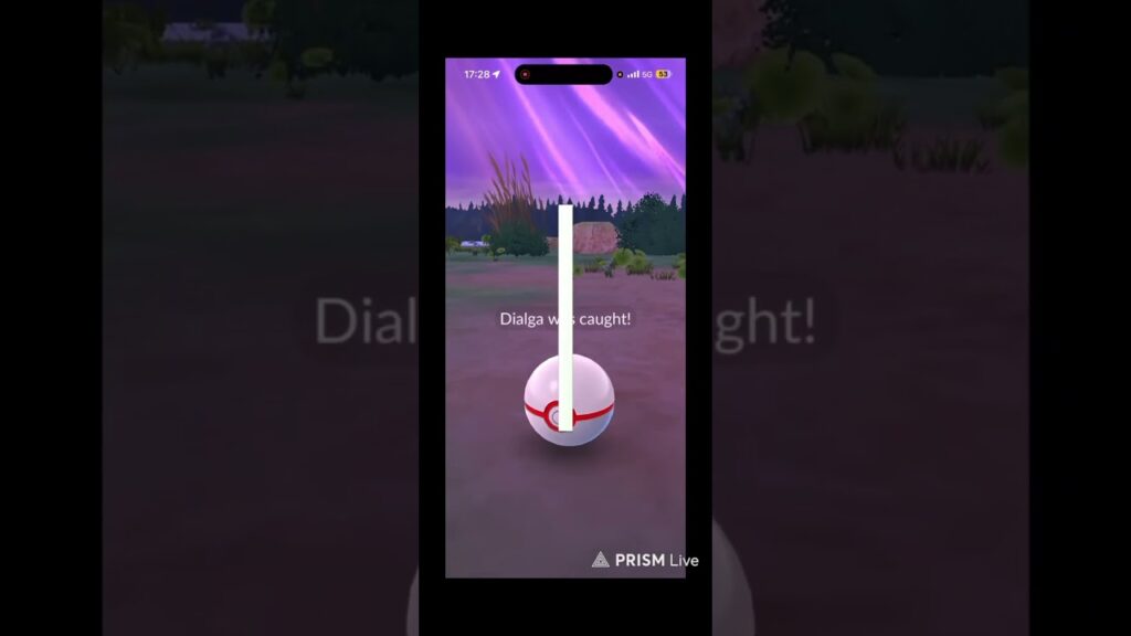 Background Roar of Time Dialga in Pokemon GO! #pokemongo #dialga