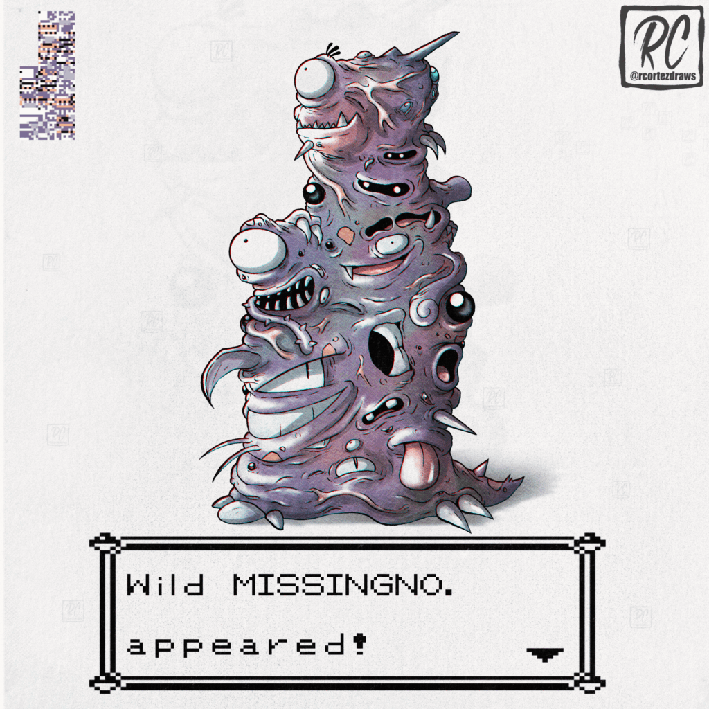 Wild MissingNo. appeared! [OC]