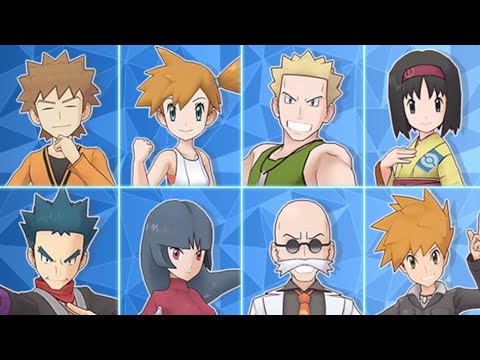 Pokemon Masters EX Pasio Gym Battle No.1 Kanto Gym Leaders Assembled PART 2