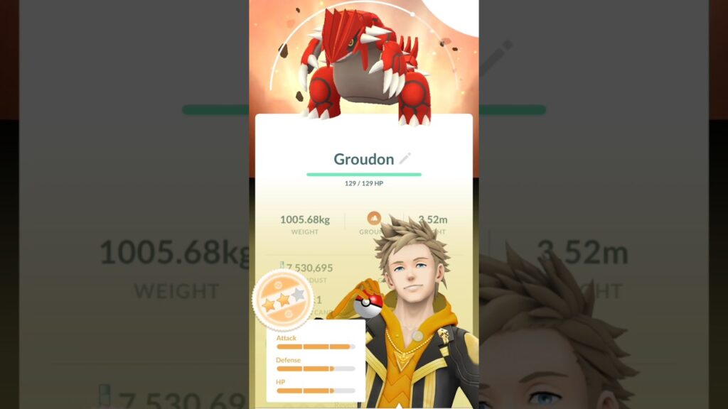 My First Ever Creziest Fire Blast background Groudon in Pokemon go#groudon #background #fire #blast