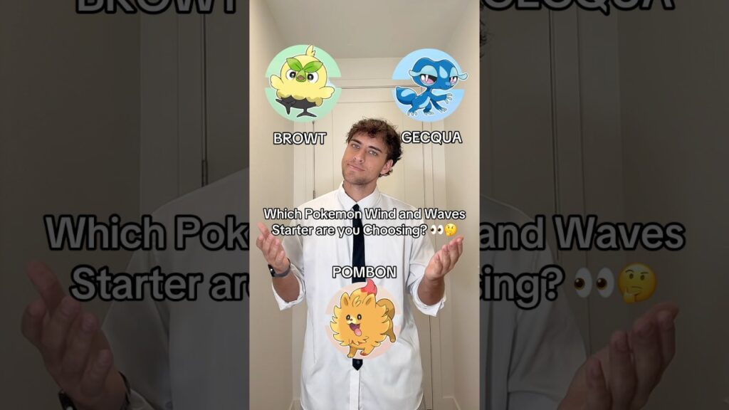 Which Pokemon Gen 10 Starter are you choosing #pokemon #pokemongo #pokemoncommunity #starterpokemon