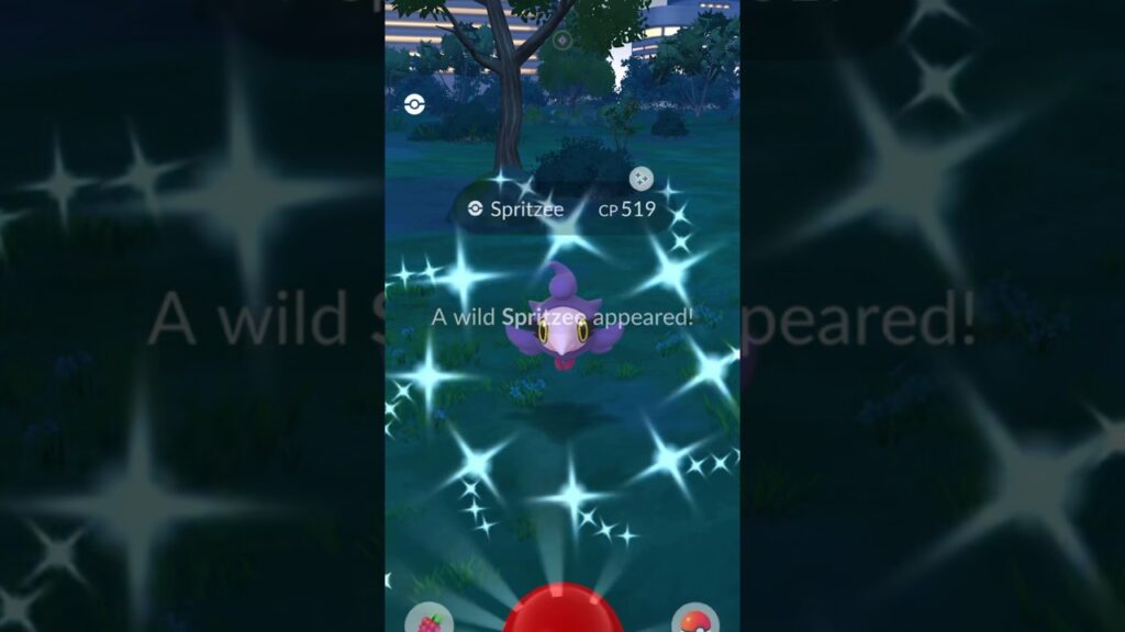 Wild Shiny Spritzee Found In Pokemon Go