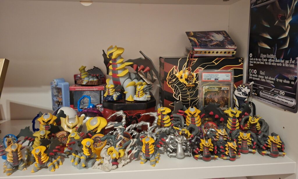 My giratina collection!