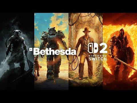 Bethesda x Nintendo Switch™ 2 — Reveal Trailer - Oblivion, Fallout 4, and Indiana Jones!