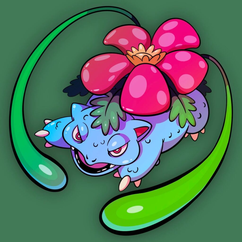 (OC) Venusaur, Charizard, and Blastoise (with shiny alts)