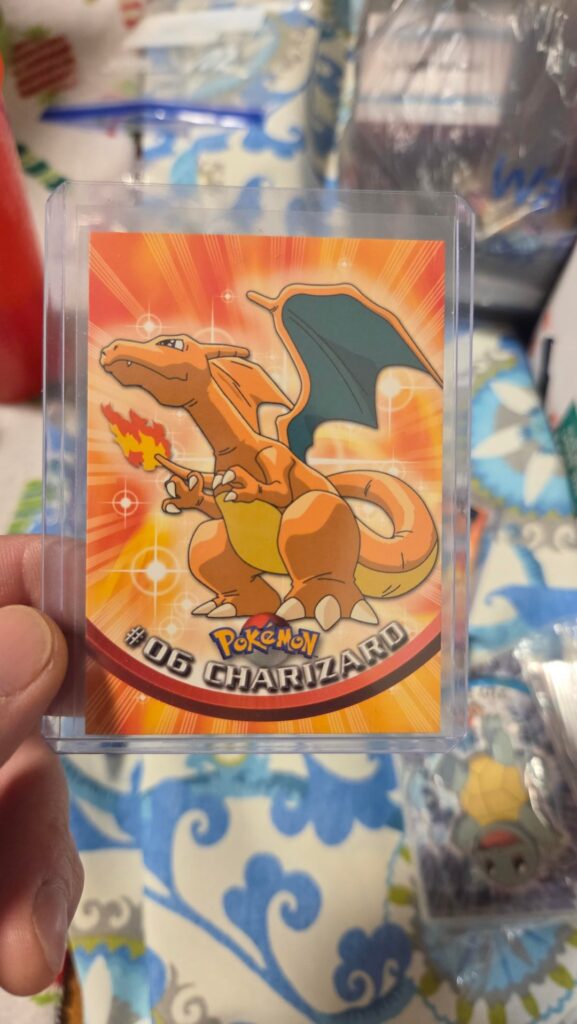 TOPPS #6 CHARIZARD 1ST EDITION ANYONE?
