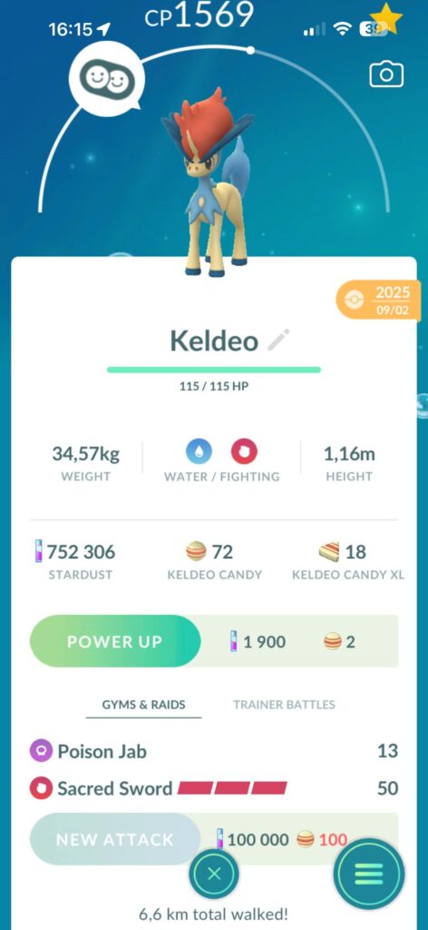 Whoops - Keldeo Resolute Form