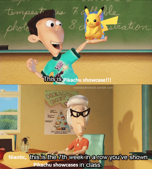 Pikachu showcases will continue until morale improves
