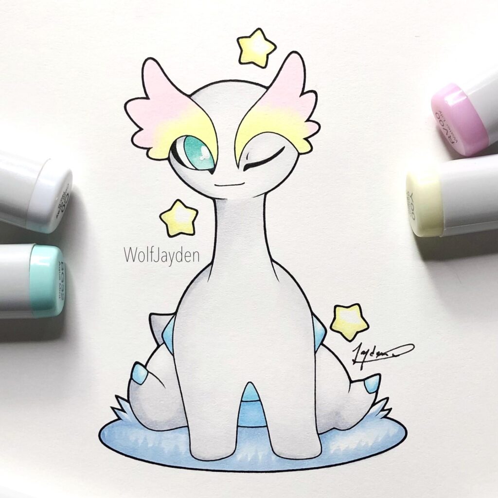 Drawing of a Amaura that I did recently! [OC]