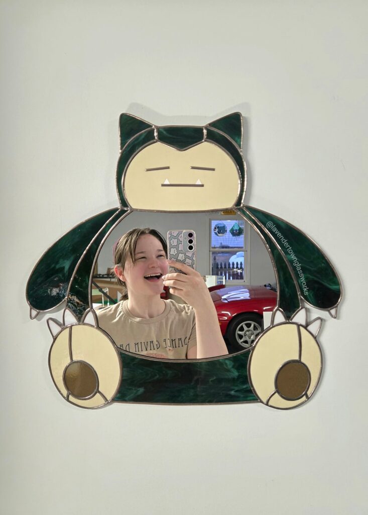 I made a Snorlax Mirror!