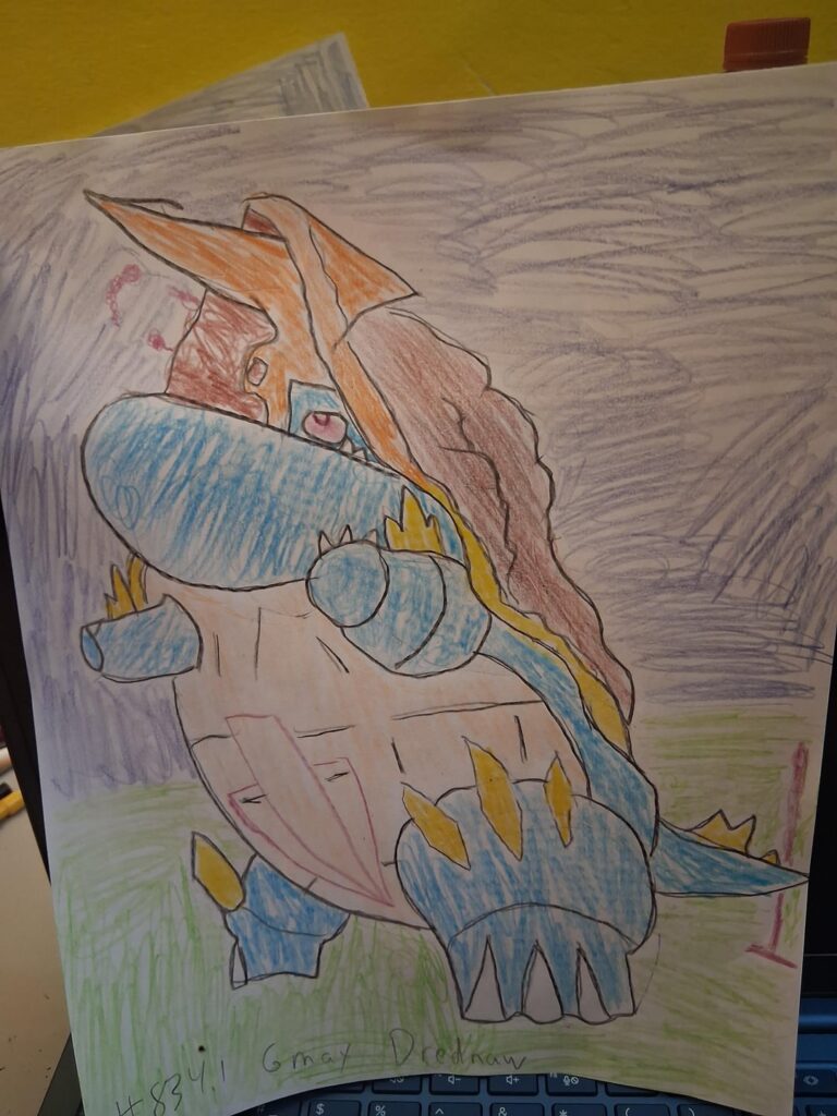 I drew gmax Drednaw and Sandaconda