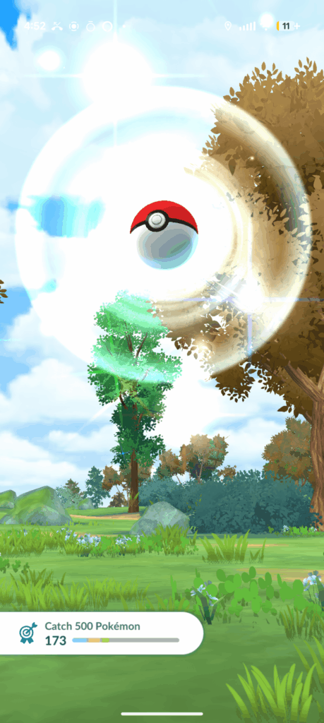 Soo... Does tapping the pokeball actually do anything?