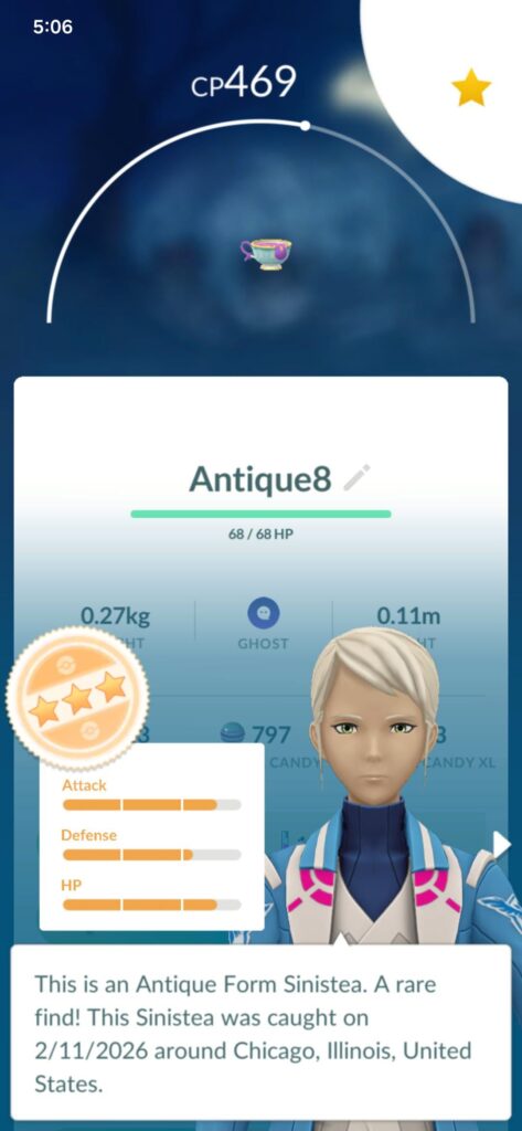 Antique Form Sinistea