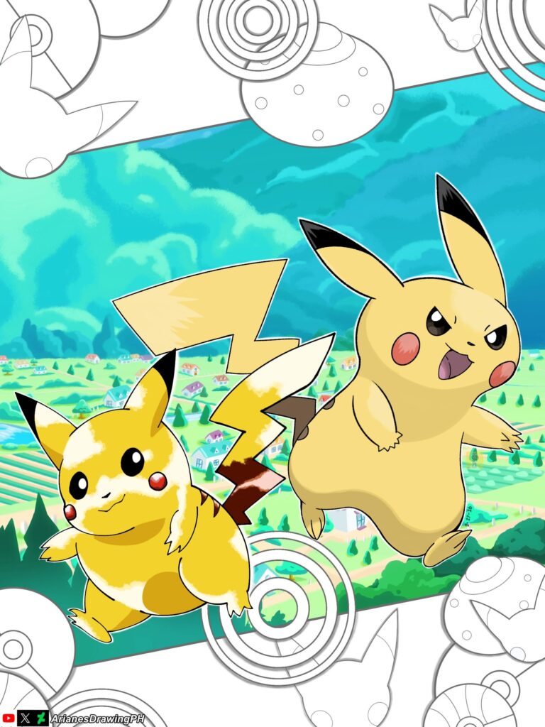 [OC] Pikachu Generations