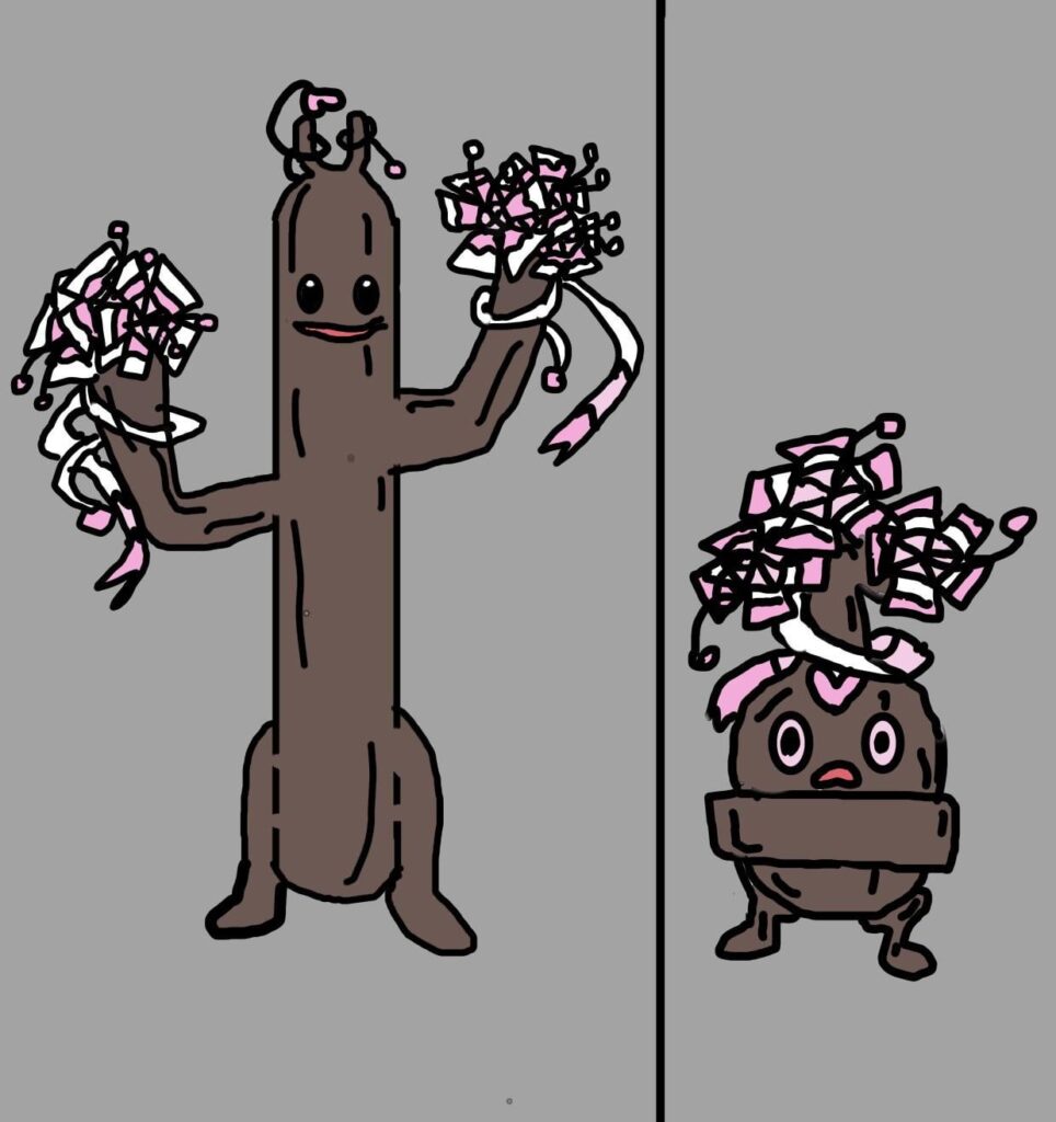 In Kitakami new regional forms have been discovered meet Kitakamian Bonsley and Sudowoodo, both Rock/Fairy types