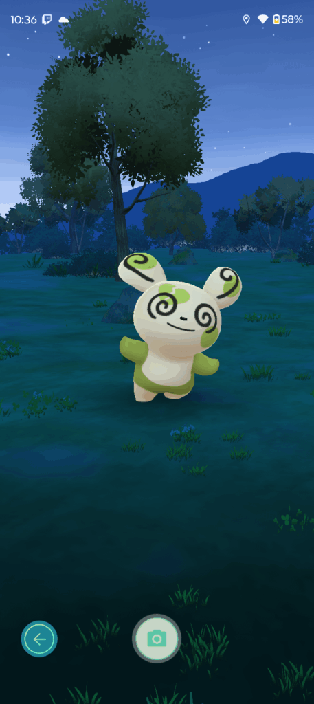 Shiny Broken Heart Spinda