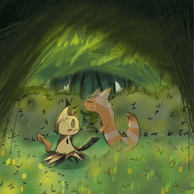 Mimikyu and furriet