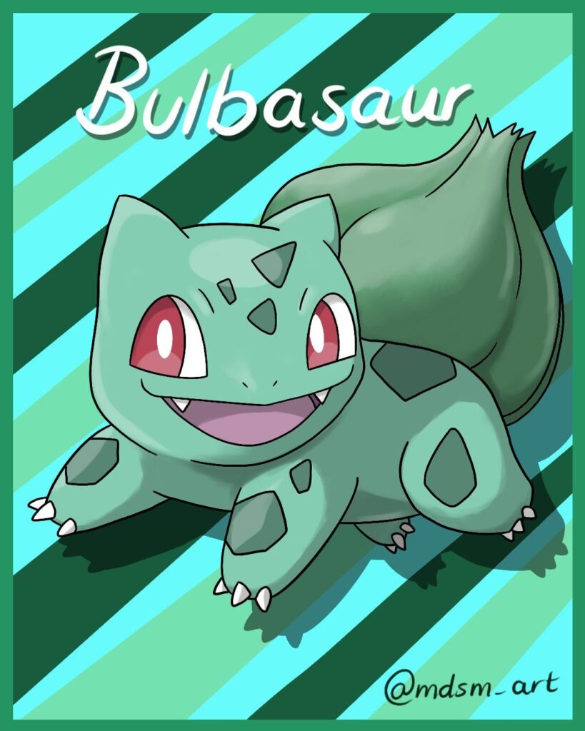 [OC] Bulbasaur doodle