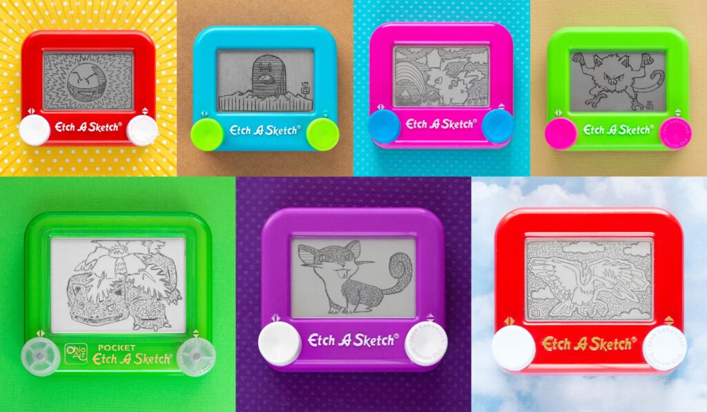 Pokemon I've etch a sketched in Pokerap order so far [OC]