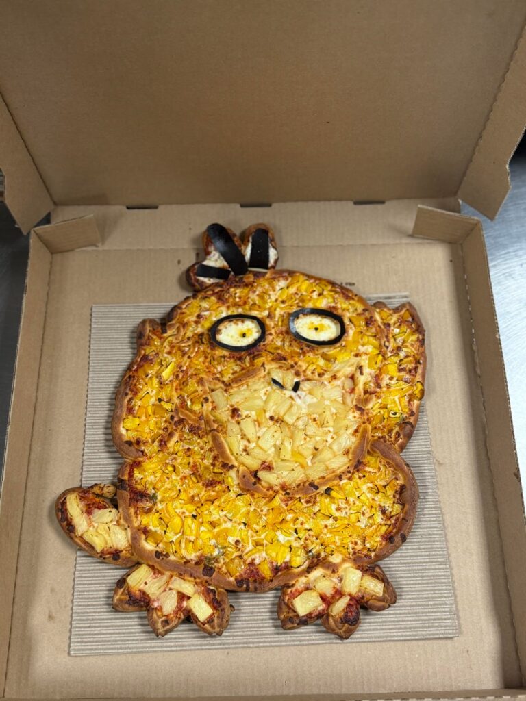 Pokemon Shaped Pizzas