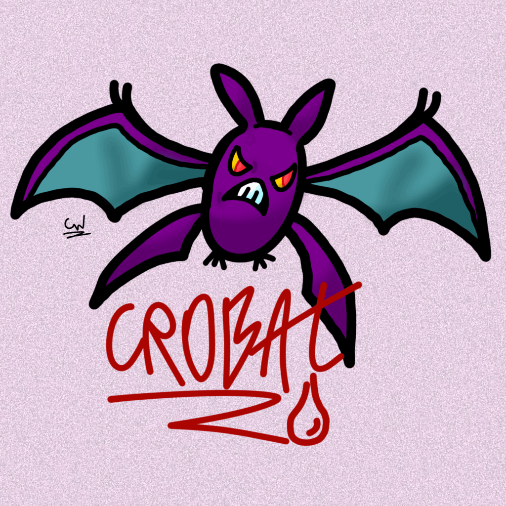 I've never drawn Crobat before, did I cook or nah?