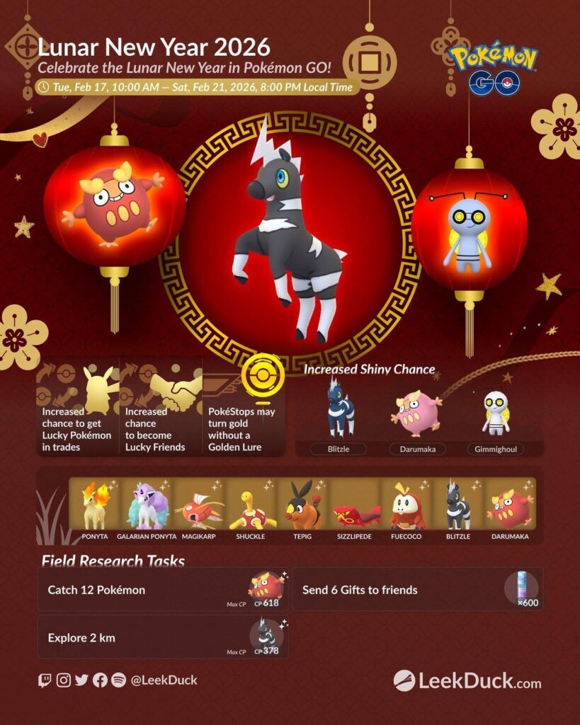 Lunar New Year 2026 - Event Overview (LeekDuck)