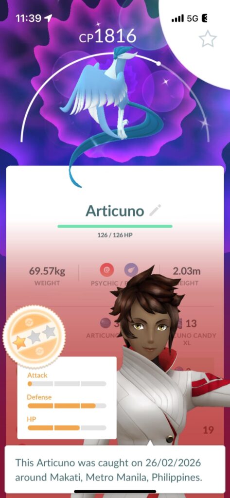 The Gods have rewarded me.