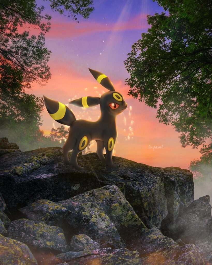 Umbreon | Realistified digital manipulation artwork