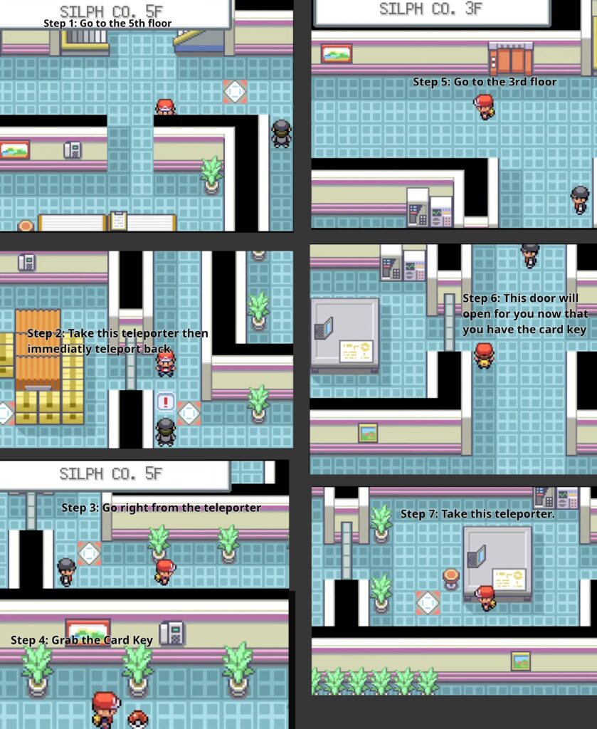 For all the new and returning trainers who want to get through Silph Co quickly