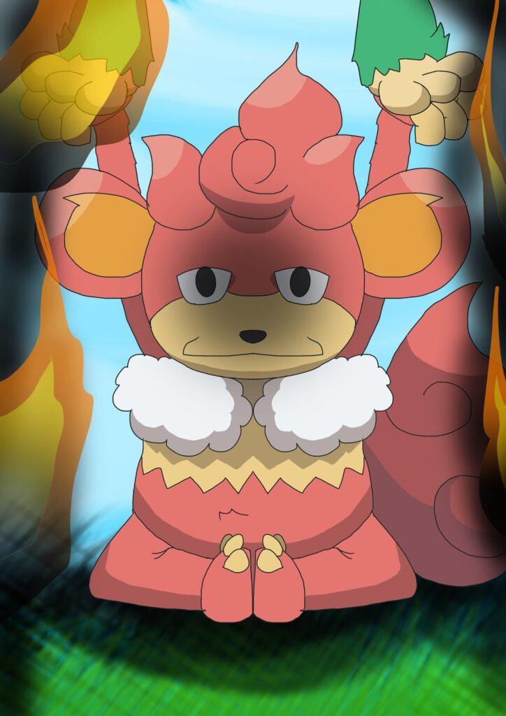 I made some custom pokemon card artwork. Rate?