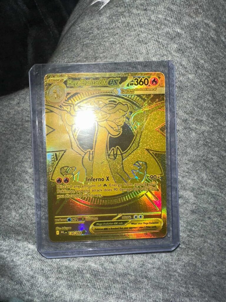 Pulled A Gold Charizard X 🔥
