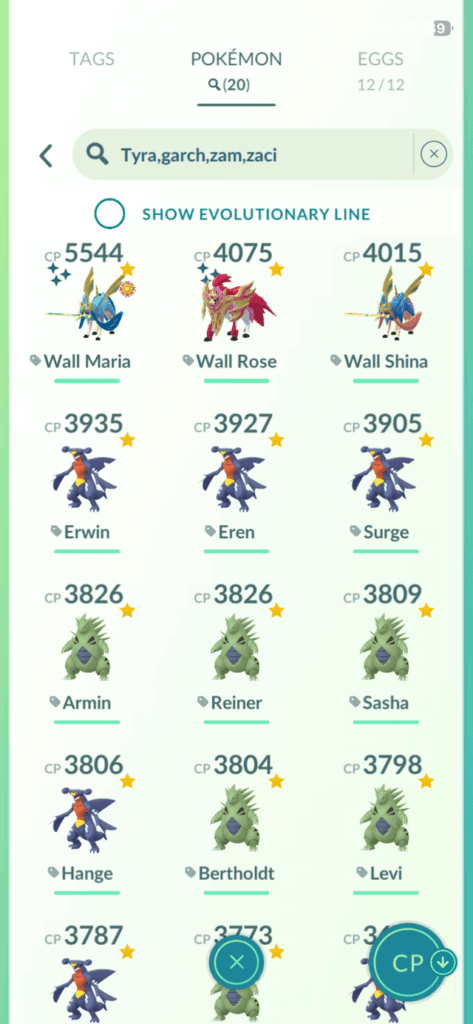 Guess the naming themes. 1 theme per photo