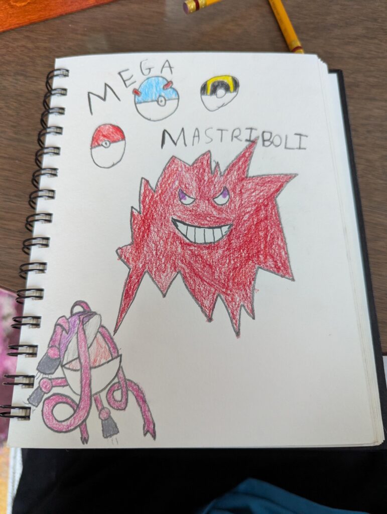 I mega evolved my first fakemon. Definitely not as good as the original tho...