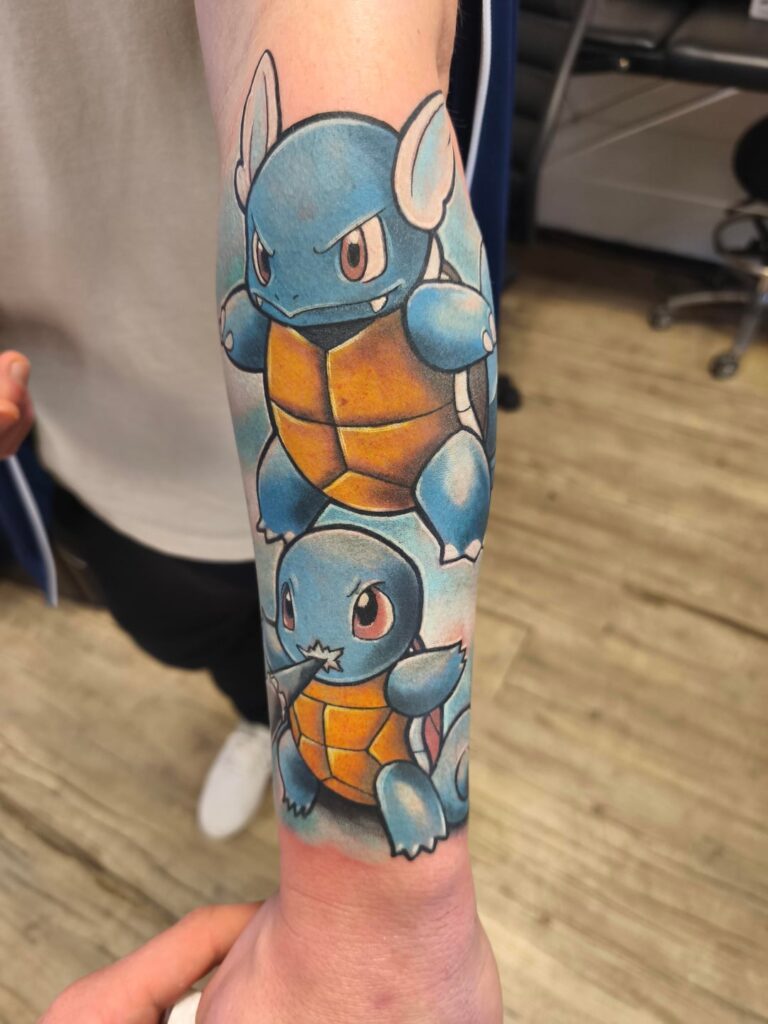 Evolutionary line from Squirtle